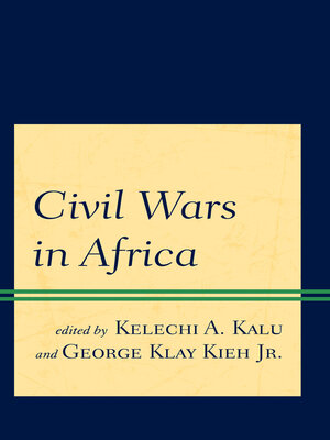 cover image of Civil Wars in Africa